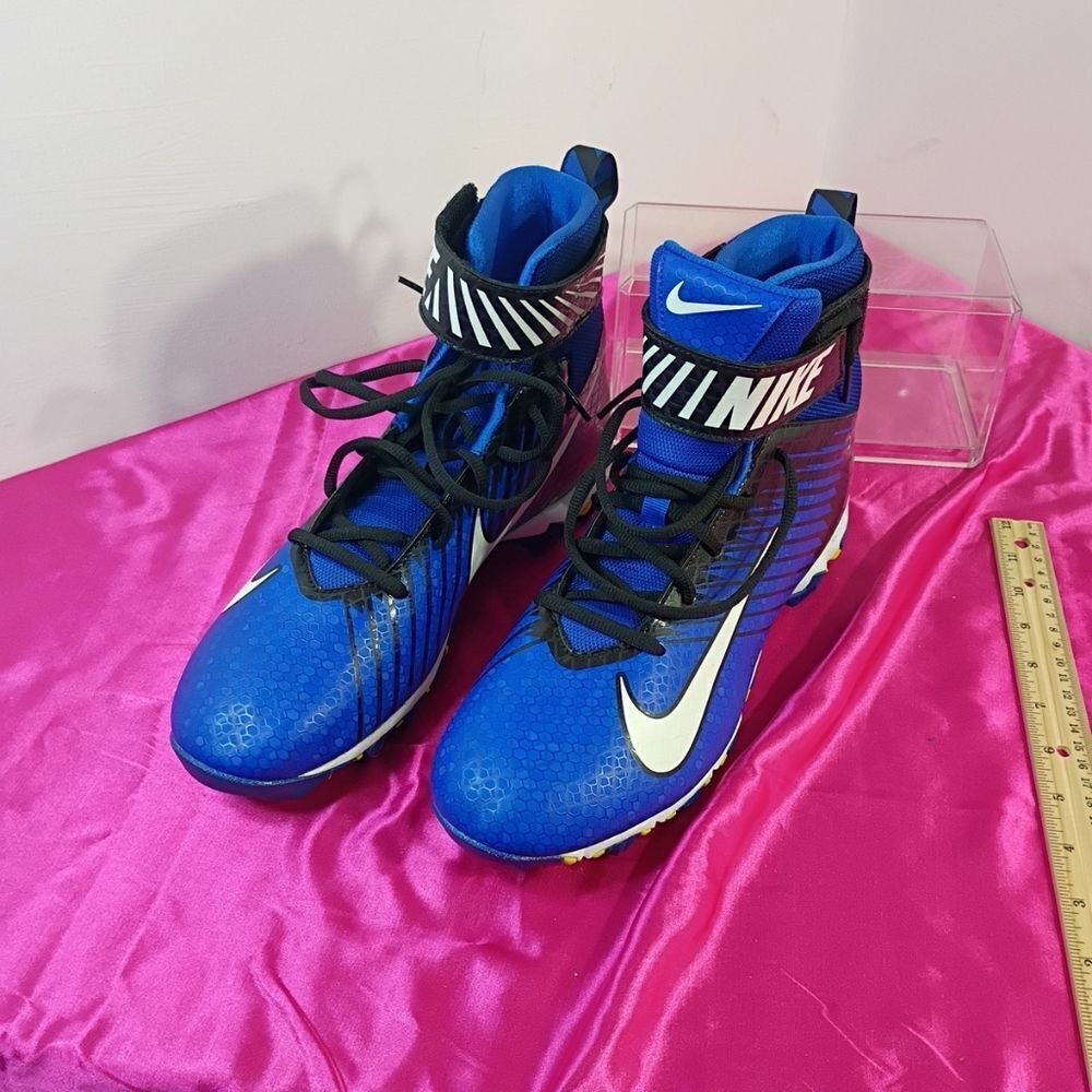 Nike Alpha Strike Shark 841657-410 Game Royal-Blue Men's SZ 9.5 Football Cleat . - Picture 7 of 8